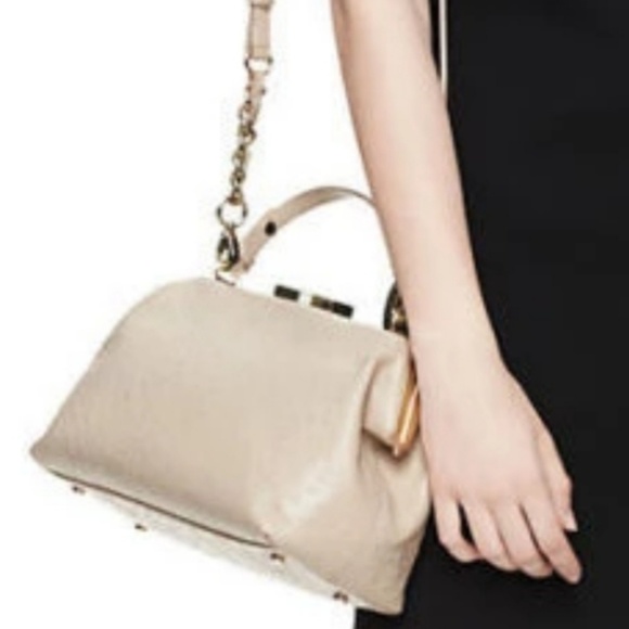 Kate Spade Victoria Falls Madeline Ostrich Satchel - Picture 9 of 9